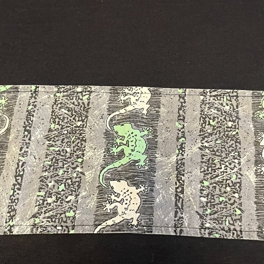 Vintage 90’s  Reebesse Sportswear Gecko Shirt Beach Large - Picture 4 of 8
